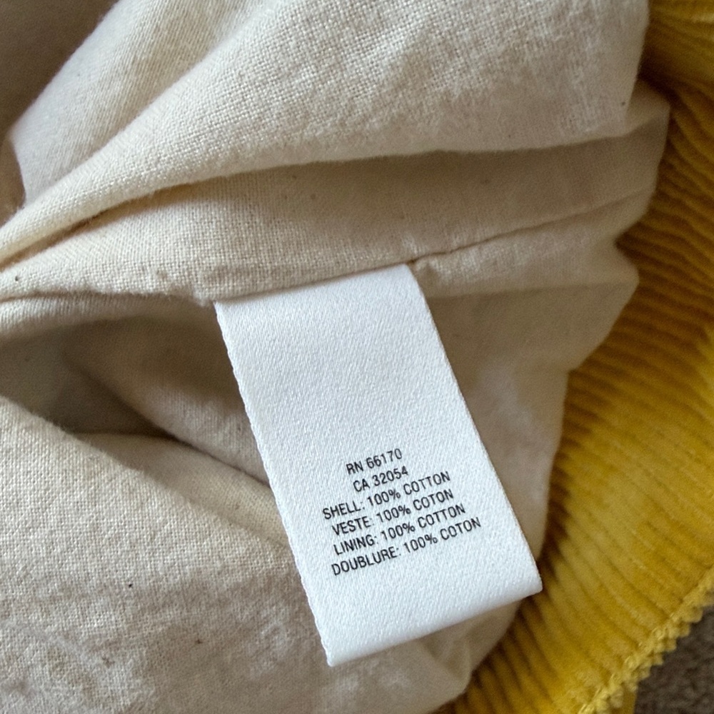 Maeve by Anthropologie Mustard Yellow Corduroy Super Wale Skirt size 6 - Picture 6 of 9